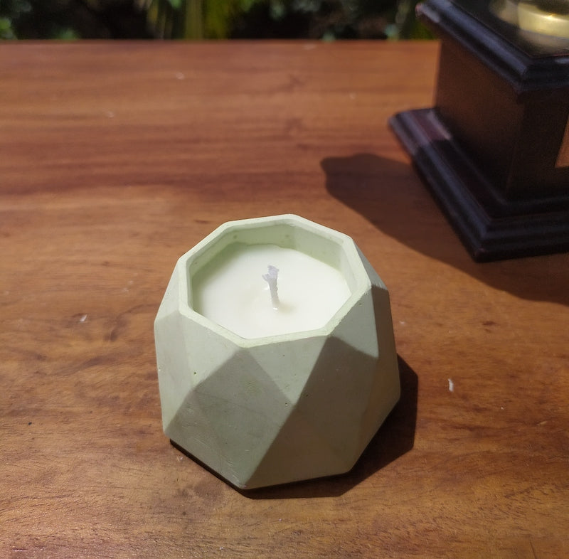 Green Jasmine Fragrance Candle Jars  (Set of 2)