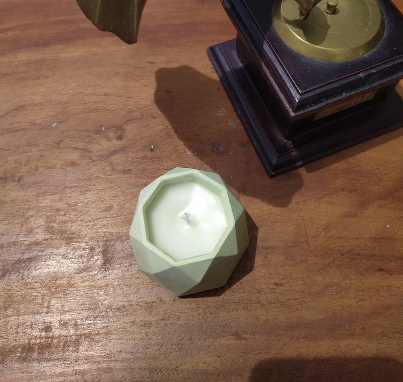 Green Jasmine Fragrance Candle Jars  (Set of 2)