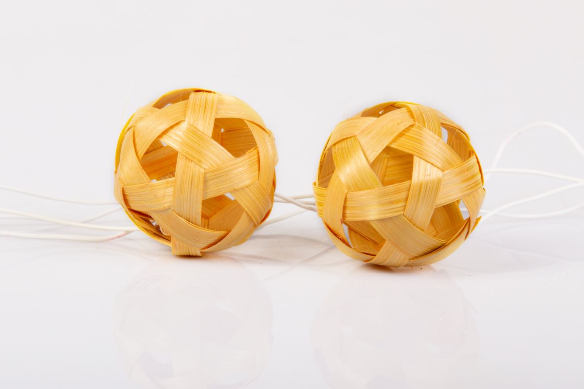 Bamboo Handmade Fairy Light /Festive Decorative Light-Ball Design