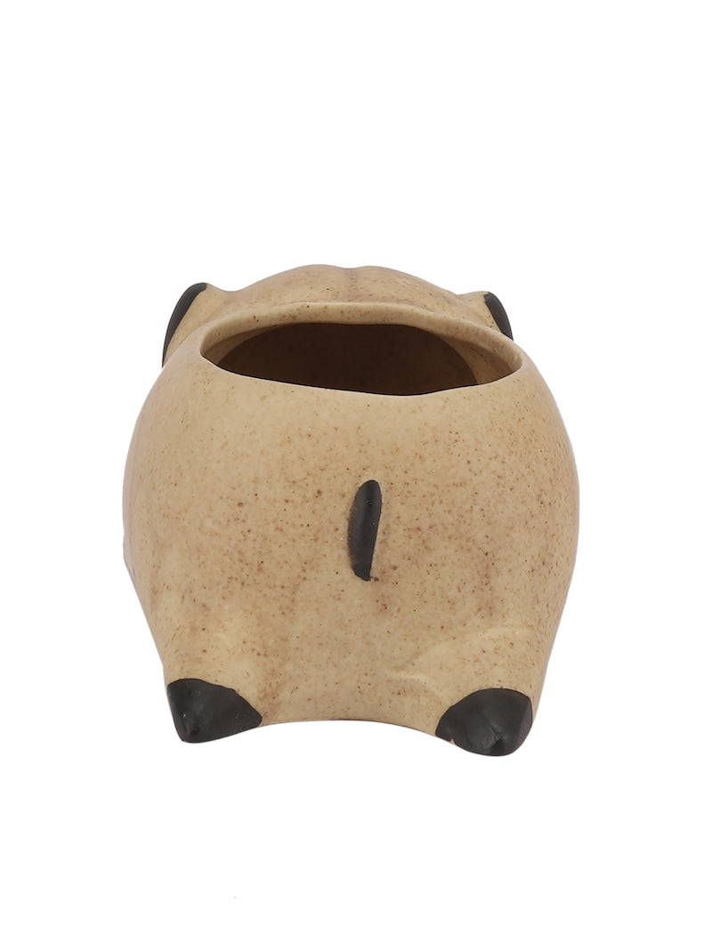 Brown Puppy Decorative Indoor Planters