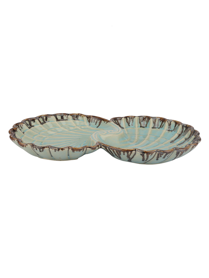 Green Wings Platter with Drip Look
