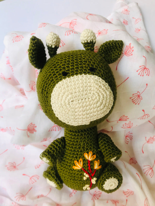 Cotton Handmade Ellie Giraffe