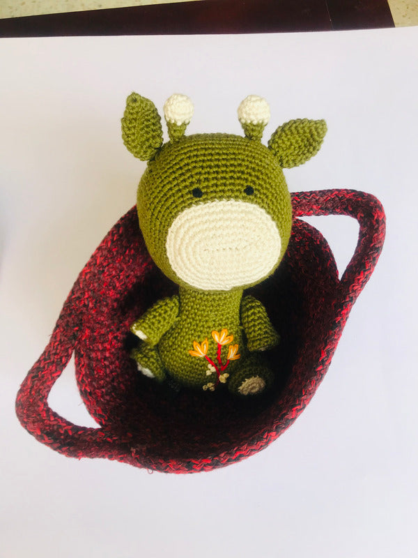 Cotton Handmade Ellie Giraffe