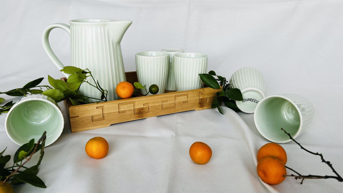 Ceramic Aneri Glass (Set of 2/4)