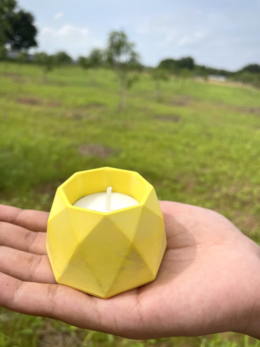 Hexagon Candle Holder