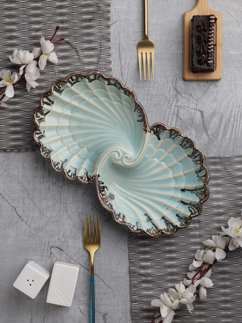 Green Wings Platter with Drip Look