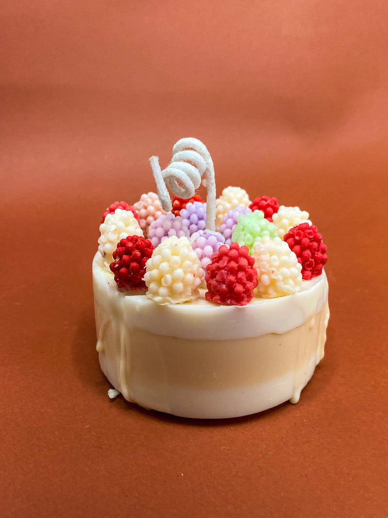 Berry Short Cake Vanilla Soy Wax Candle