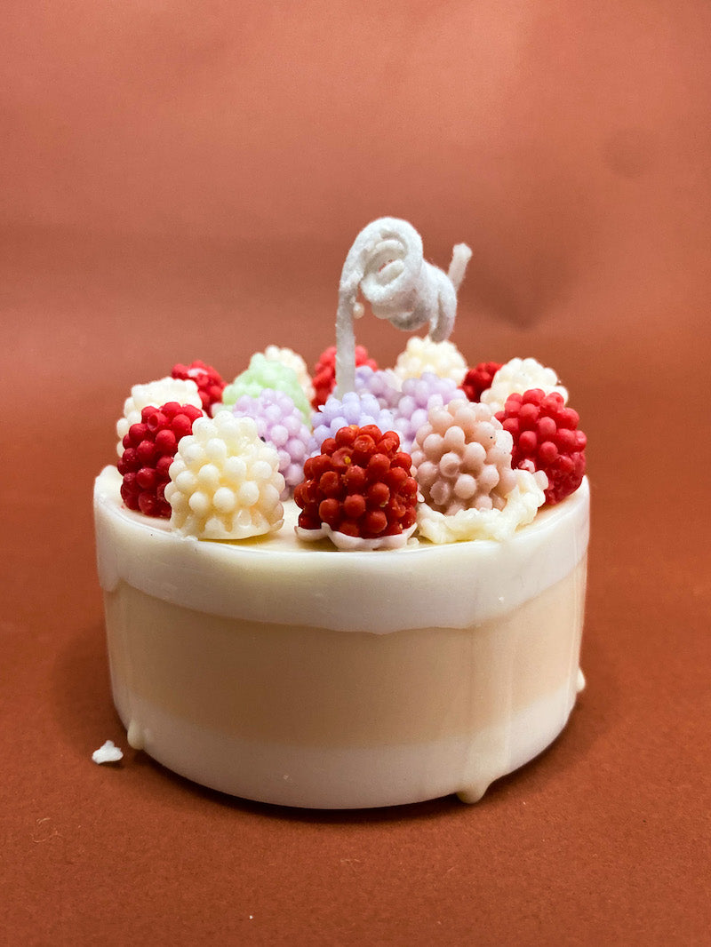 Berry Short Cake Vanilla Soy Wax Candle
