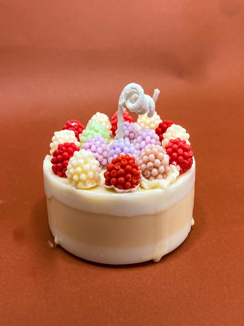 Berry Short Cake Vanilla Soy Wax Candle
