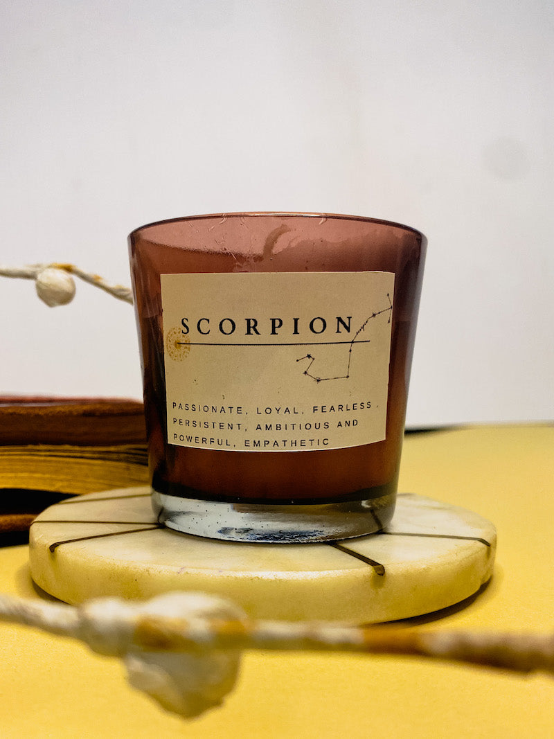Zodiac Scented Jar Candle