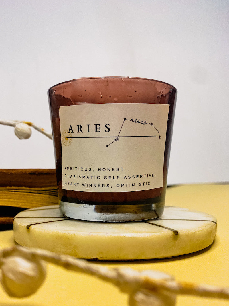 Zodiac Scented Jar Candle
