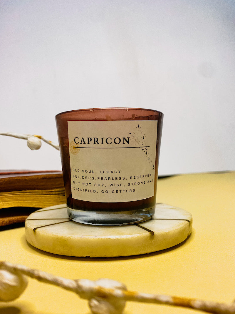 Zodiac Scented Jar Candle