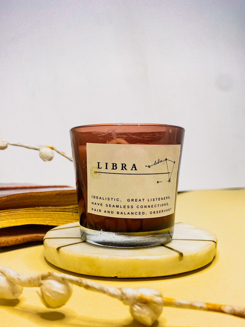 Zodiac Scented Jar Candle