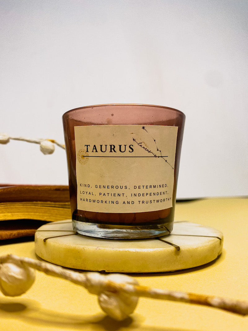 Zodiac Scented Jar Candle