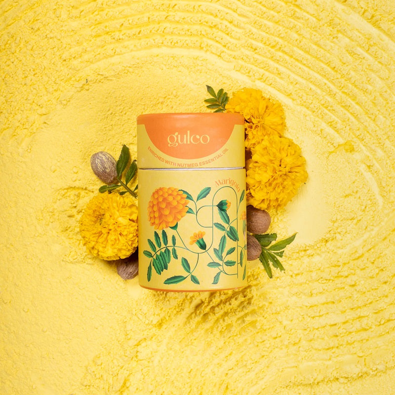 Marigold Yellow Herbal Gulal