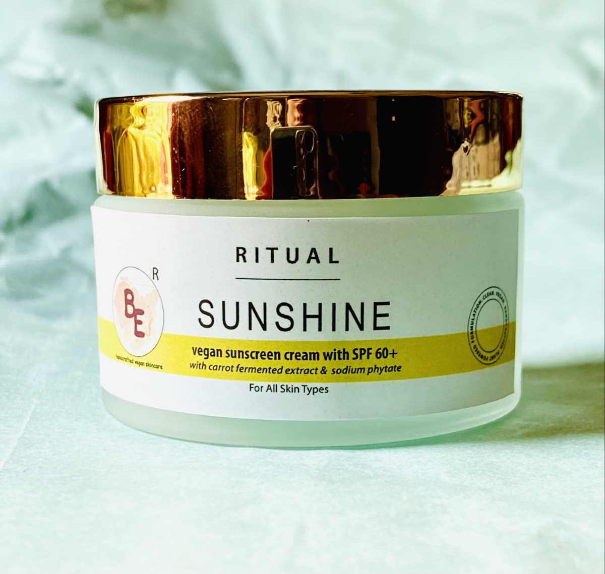 Sunshine Vegan Sunscreen Cream (SPF 60+)