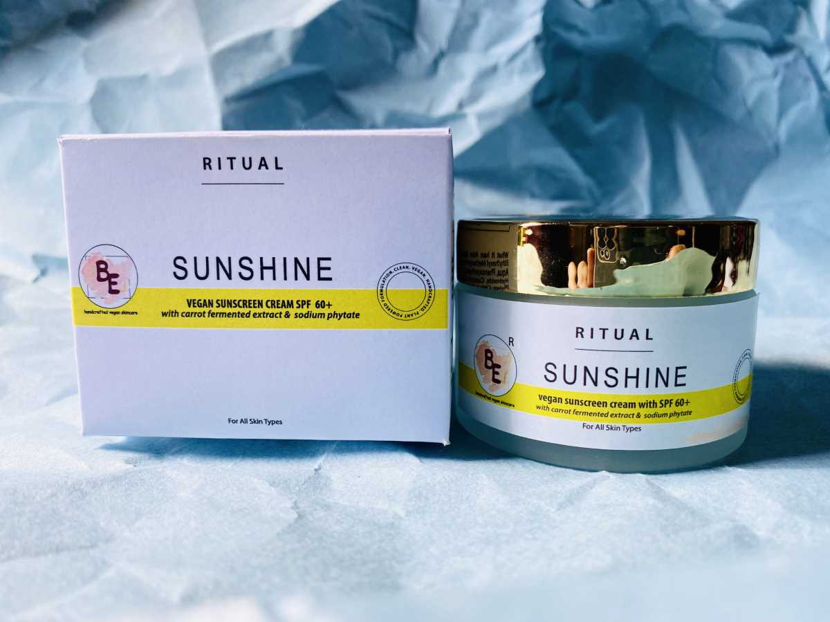 Sunshine Vegan Sunscreen Cream (SPF 60+)