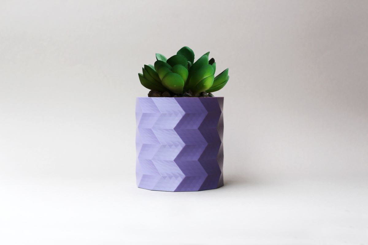 Polygon Zig-Zag Planter