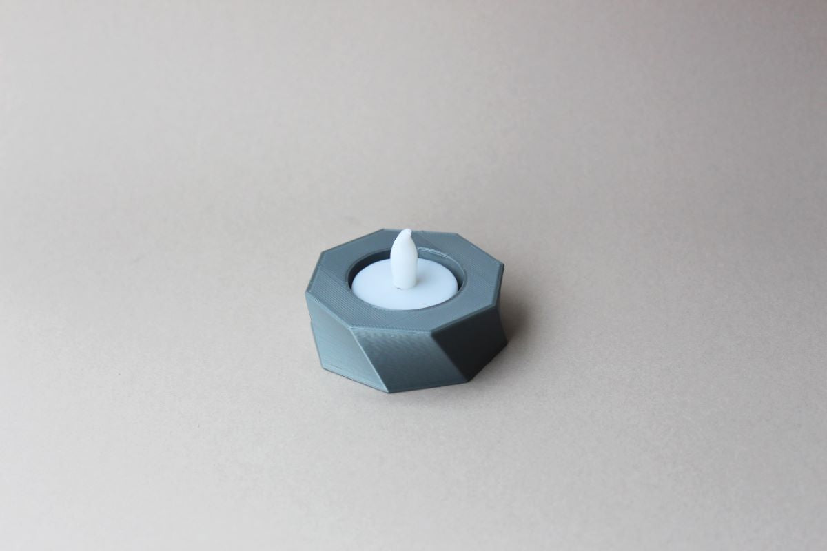 Octa Spiral Tealight Holder (Set of 2)