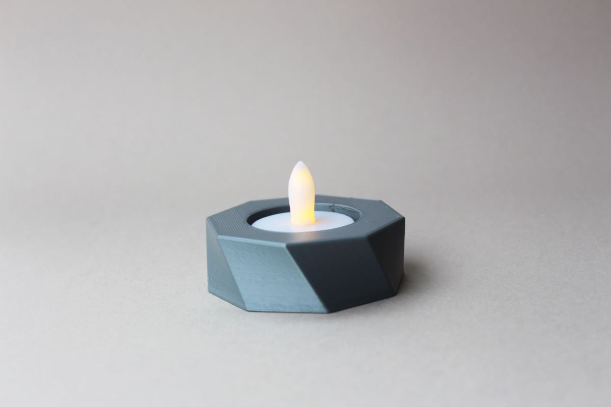 Octa Spiral Tealight Holder (Set of 2)