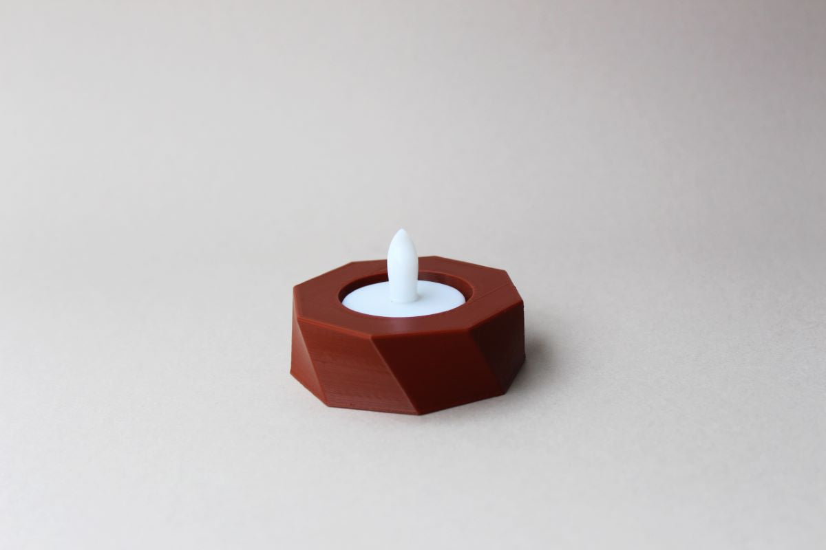 Octa Spiral Tealight Holder (Set of 2)