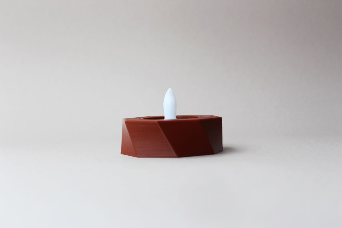 Octa Spiral Tealight Holder (Set of 2)