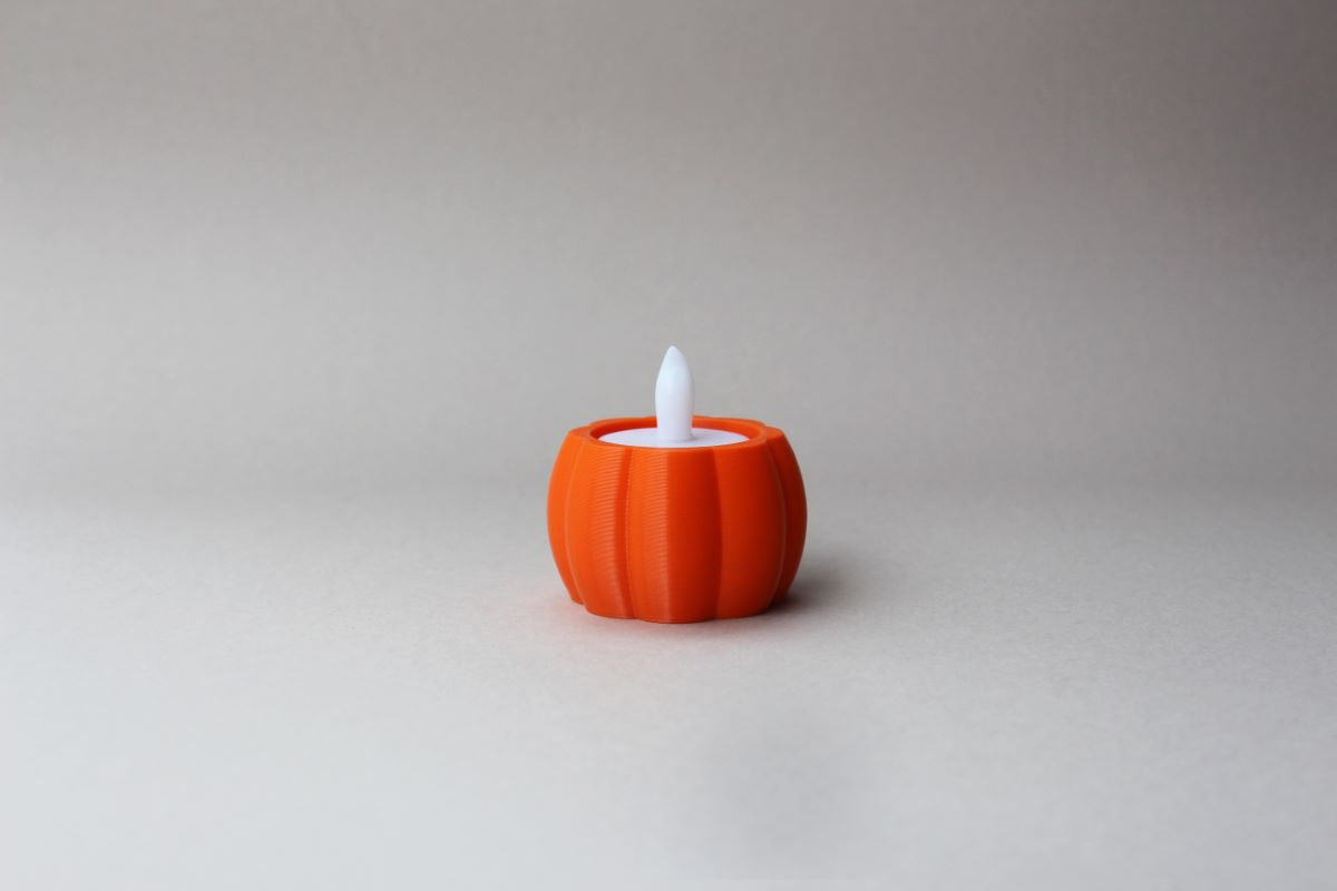 Pumpkin Tealight Holder (Set of 2)