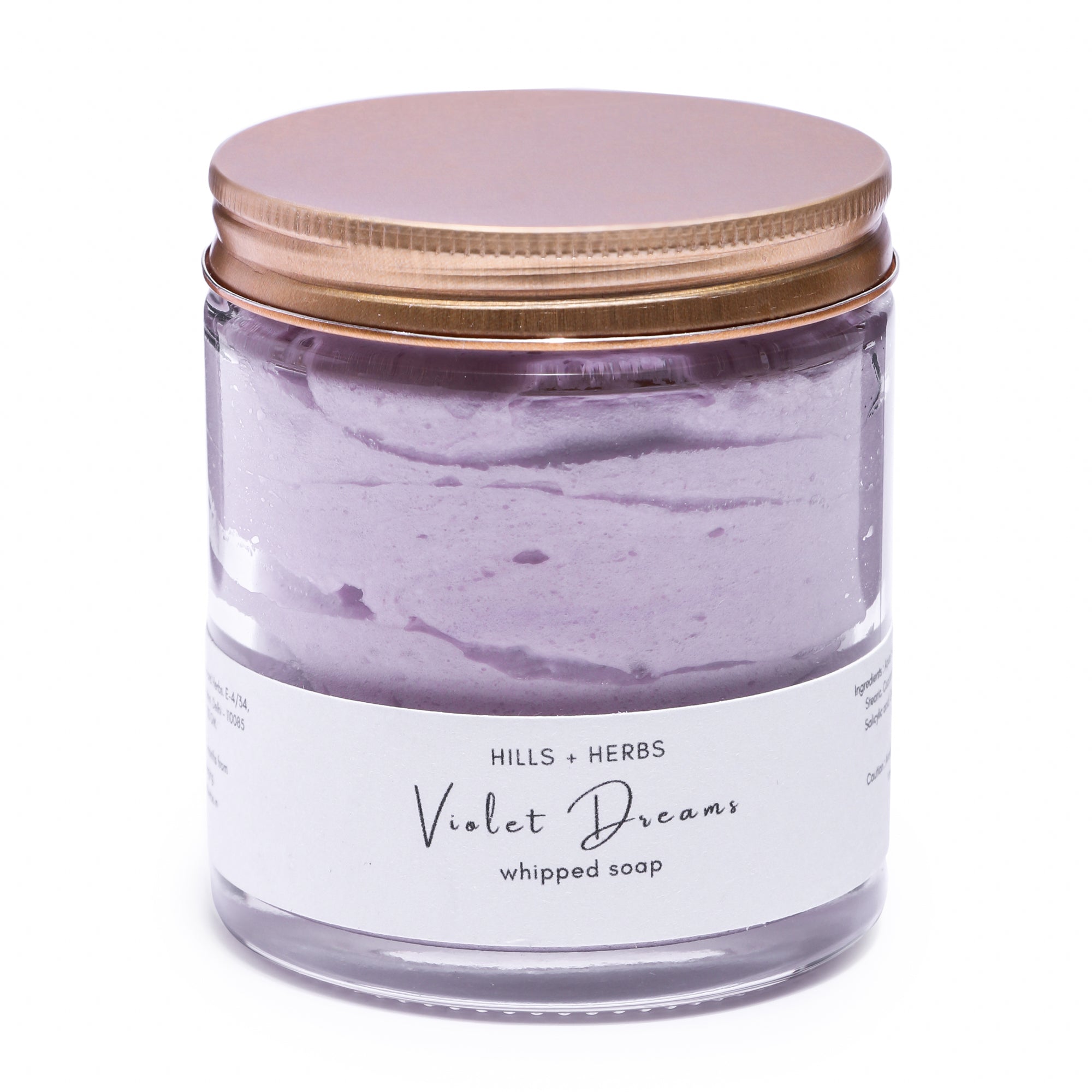 Violet Dreams Whipped Cream Soap