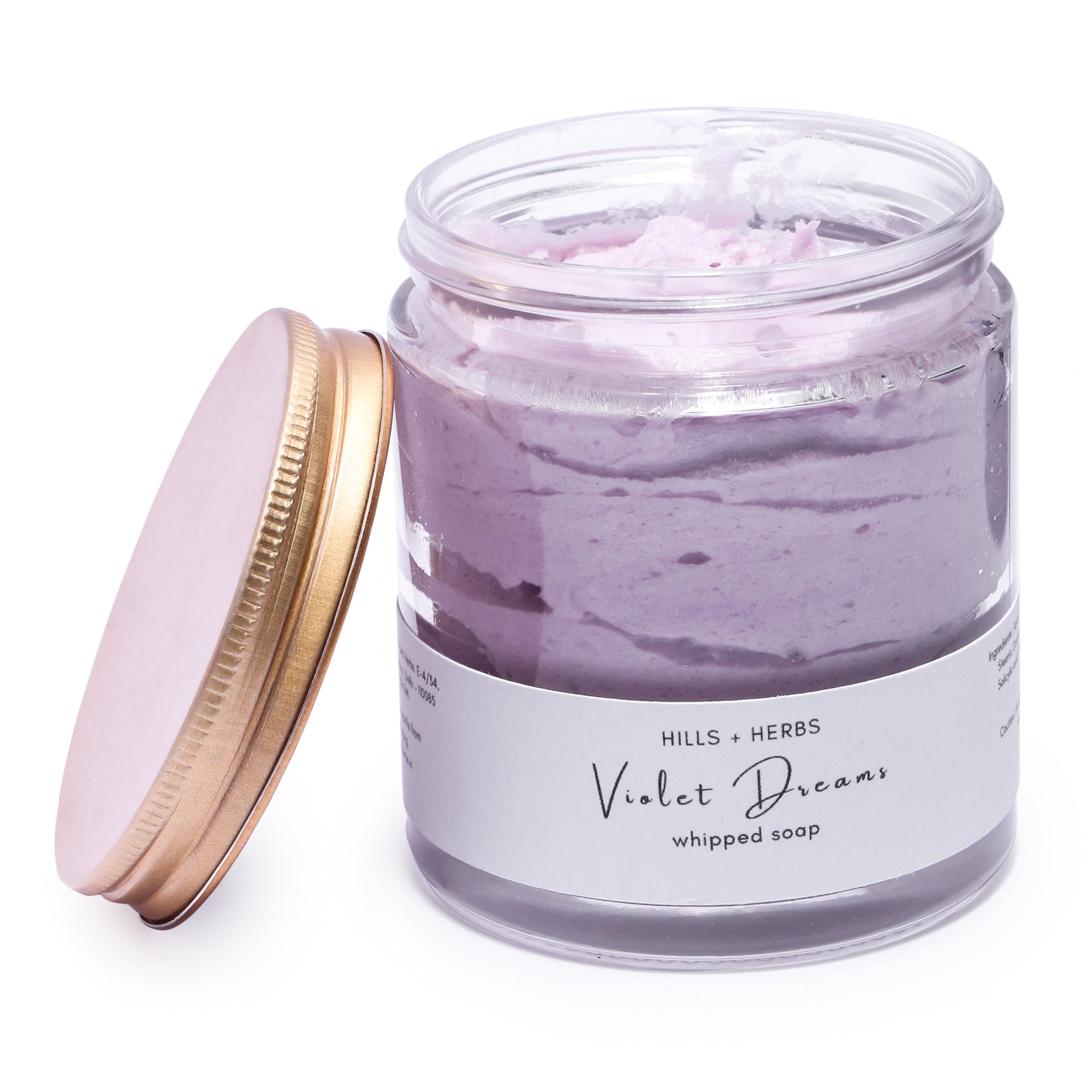 Violet Dreams Whipped Cream Soap