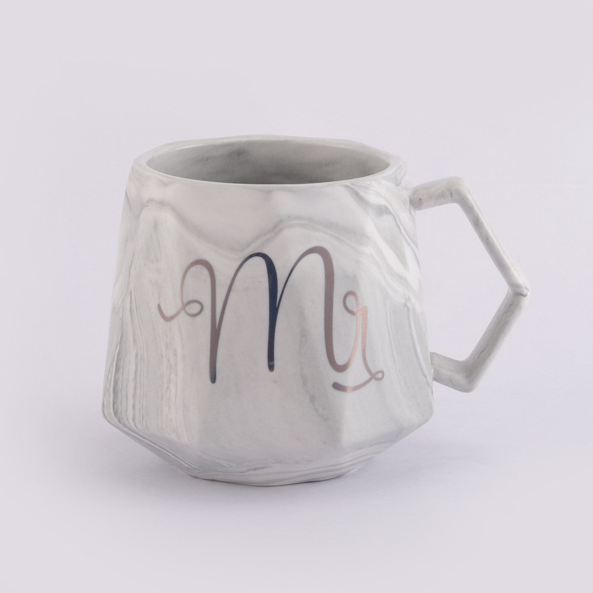 Marble Mr & Mrs Couple Mugs (Set of 2)