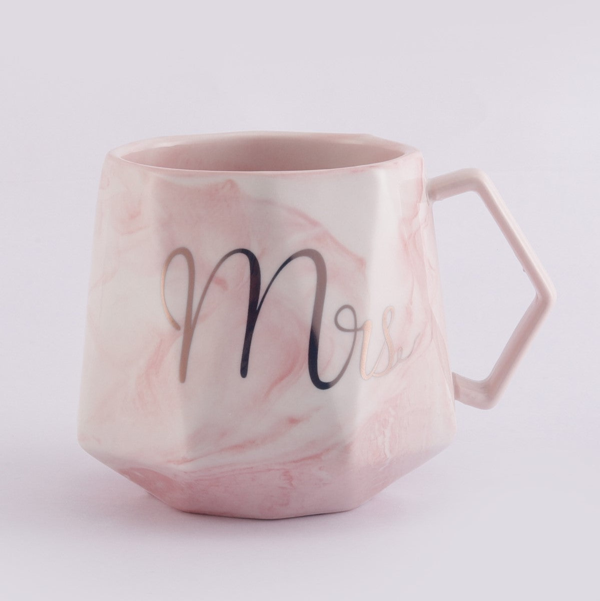 Marble Mr & Mrs Couple Mugs (Set of 2)