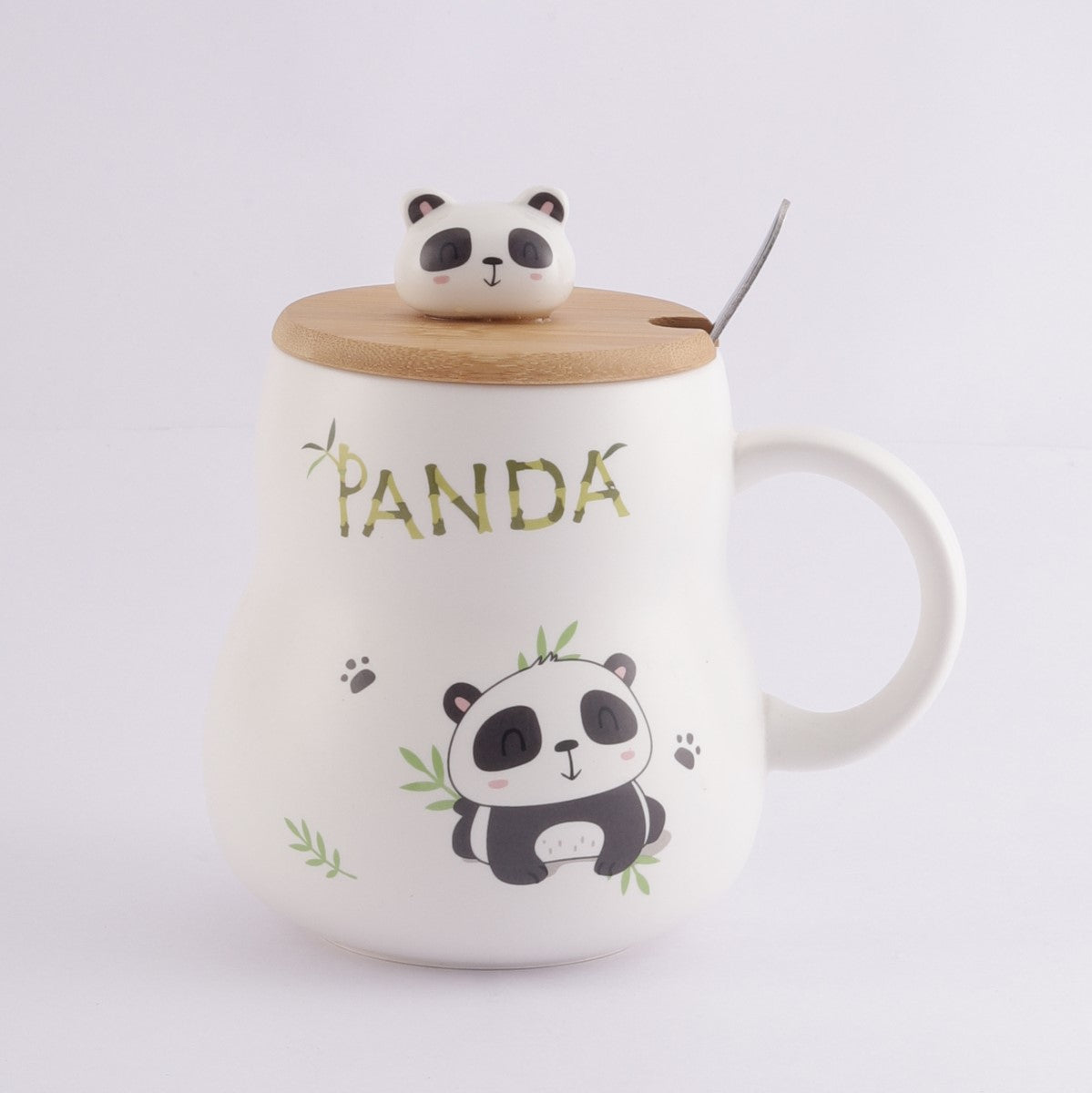 Panda Mug with Spoon