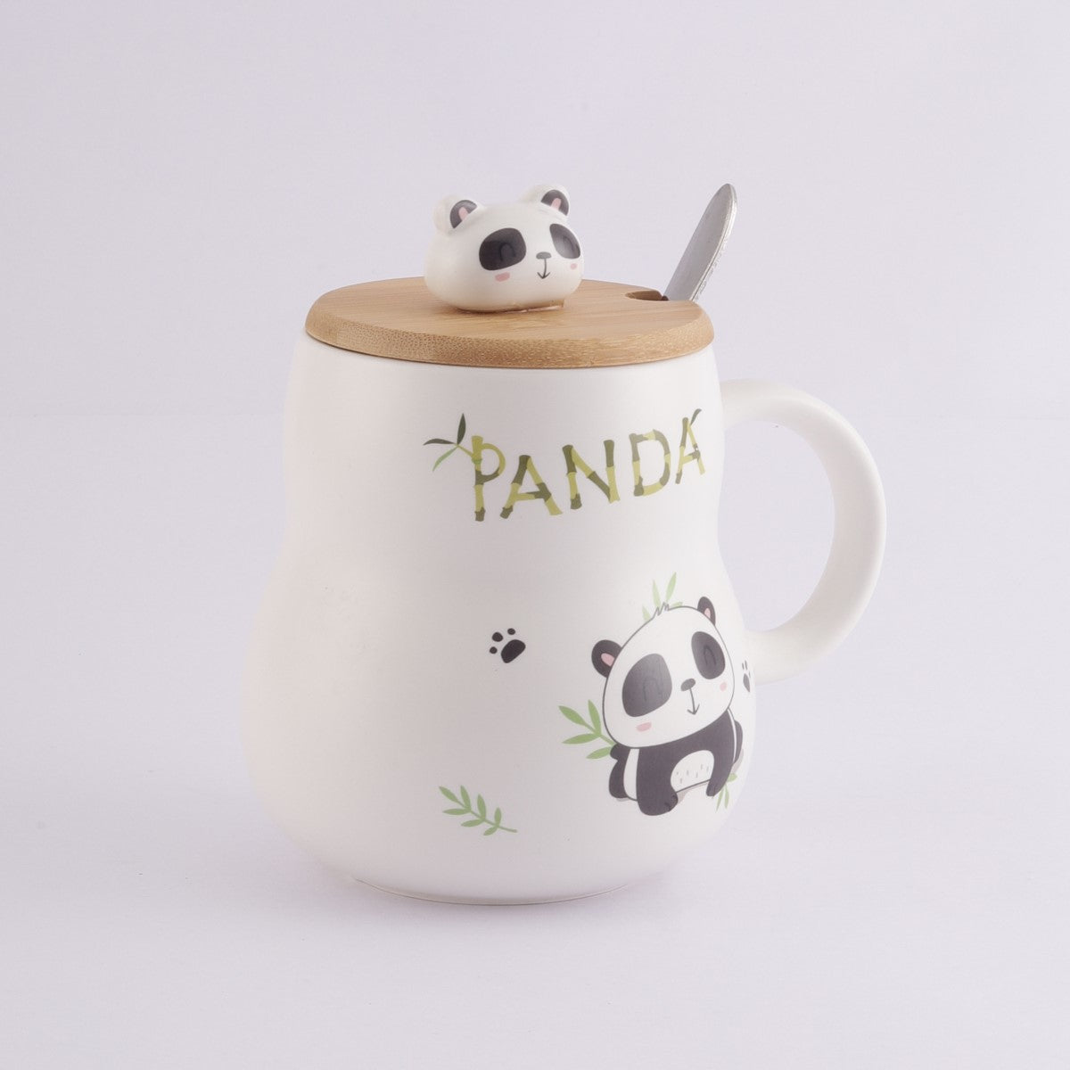 Panda Mug with Spoon