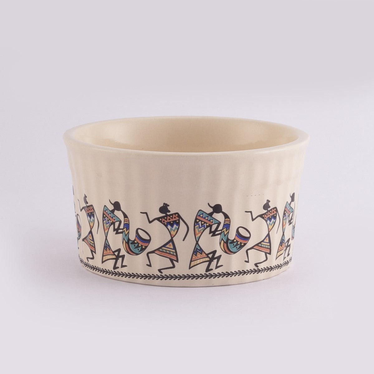 Tribal Art Bowls (Set of 2)