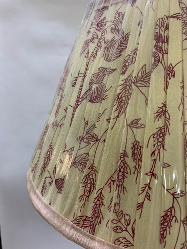 Garden Of Roses Pleated Empire Lampshade