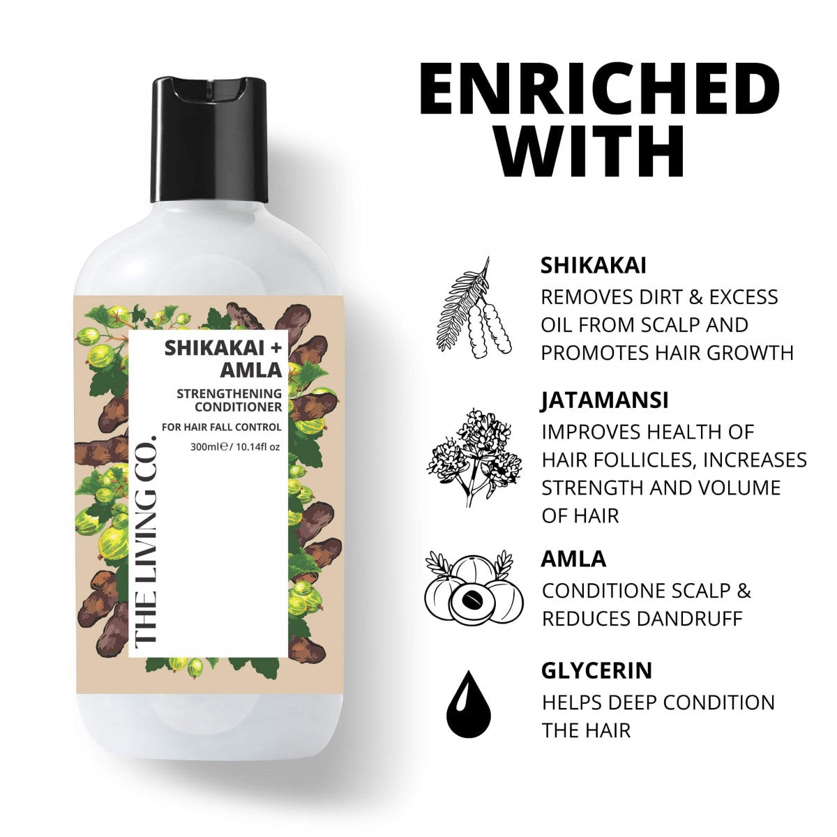 Strengthening Conditioner With Shikakai + Amla