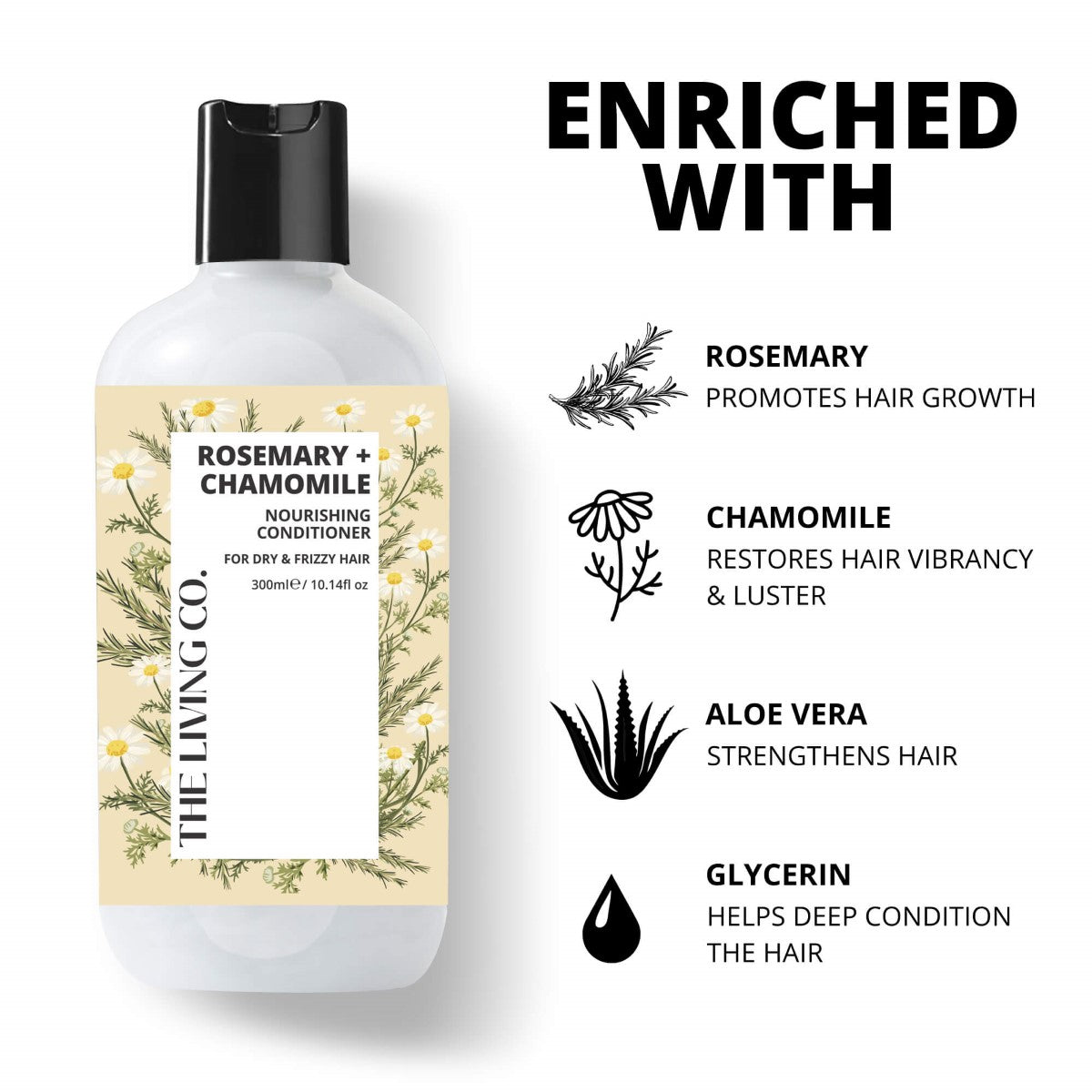 Nourishing Conditioner With Rosemary + Chamomile