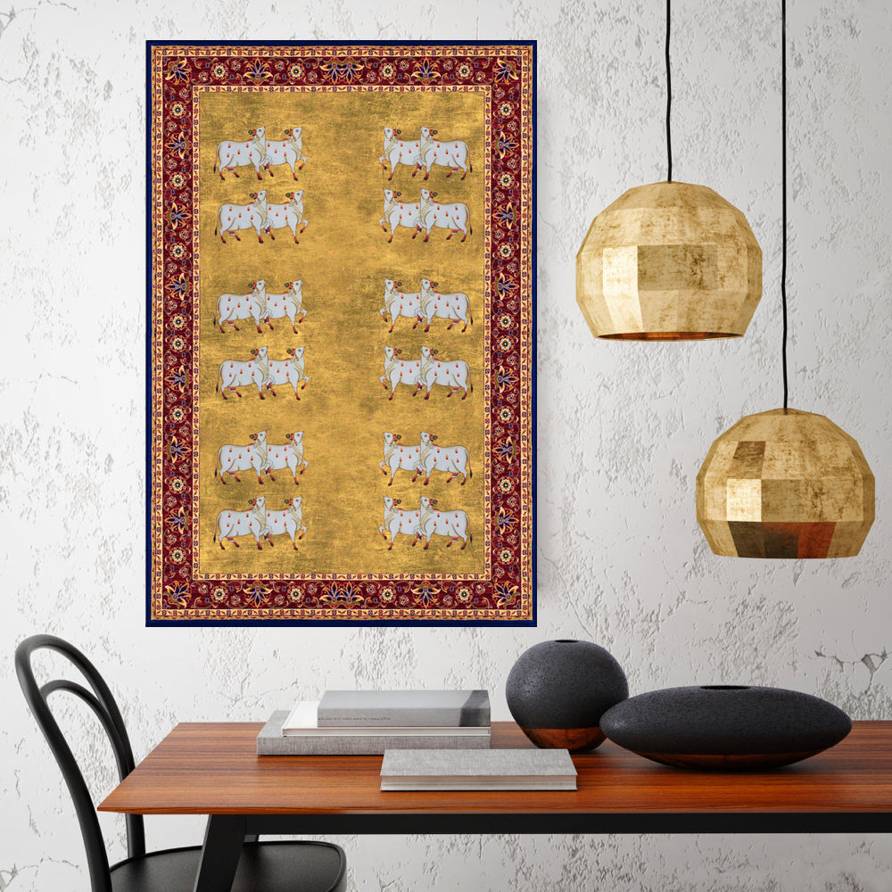 Mandala Pichwai Digital Wall Art