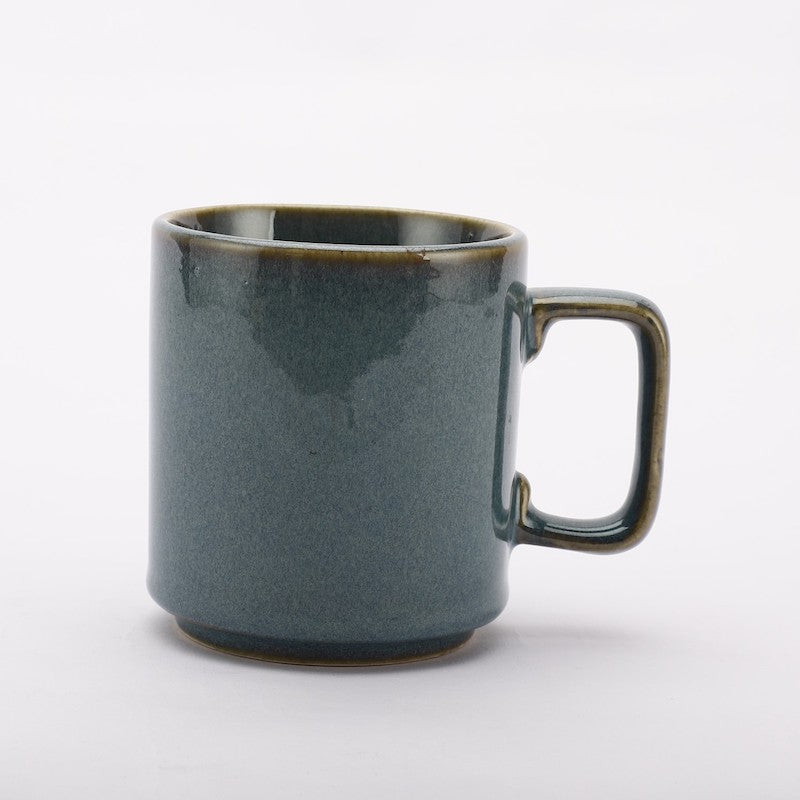 Metallic Blue Royal Coffee Mugs (Set of 2)