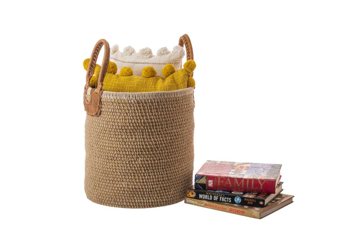 Natural Jute Multipurpose Basket