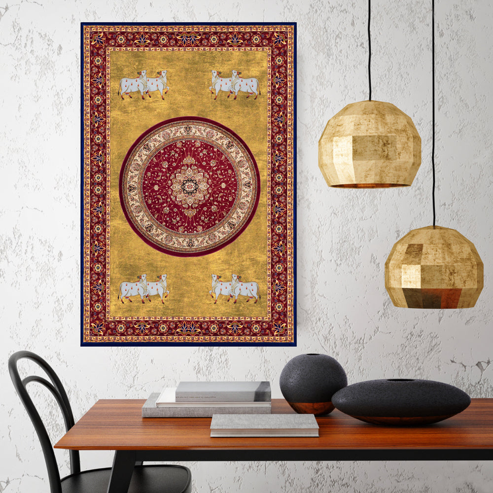 Mandala Pichwai Digital Wall Art