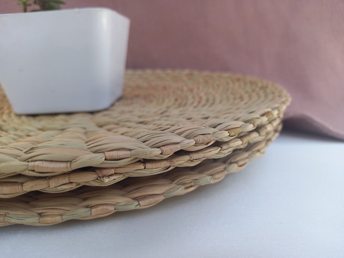 Round Kauna Grass Table Mats