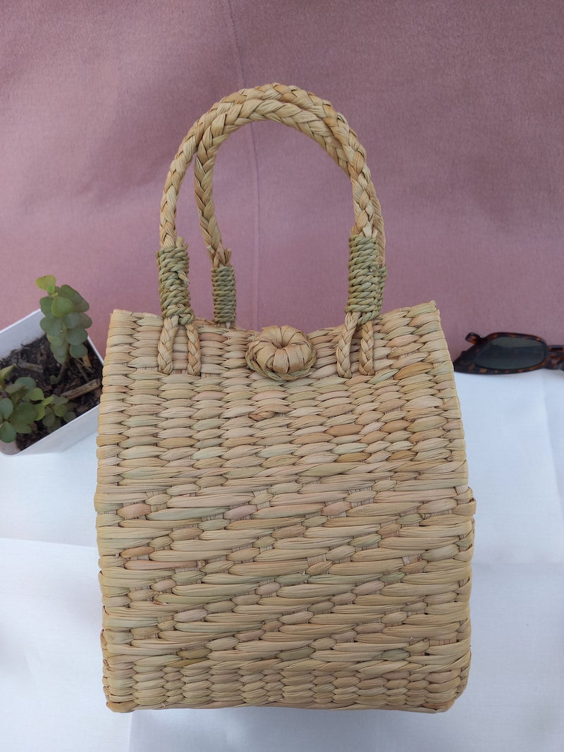 Small Kauna Tote Bag with Lock