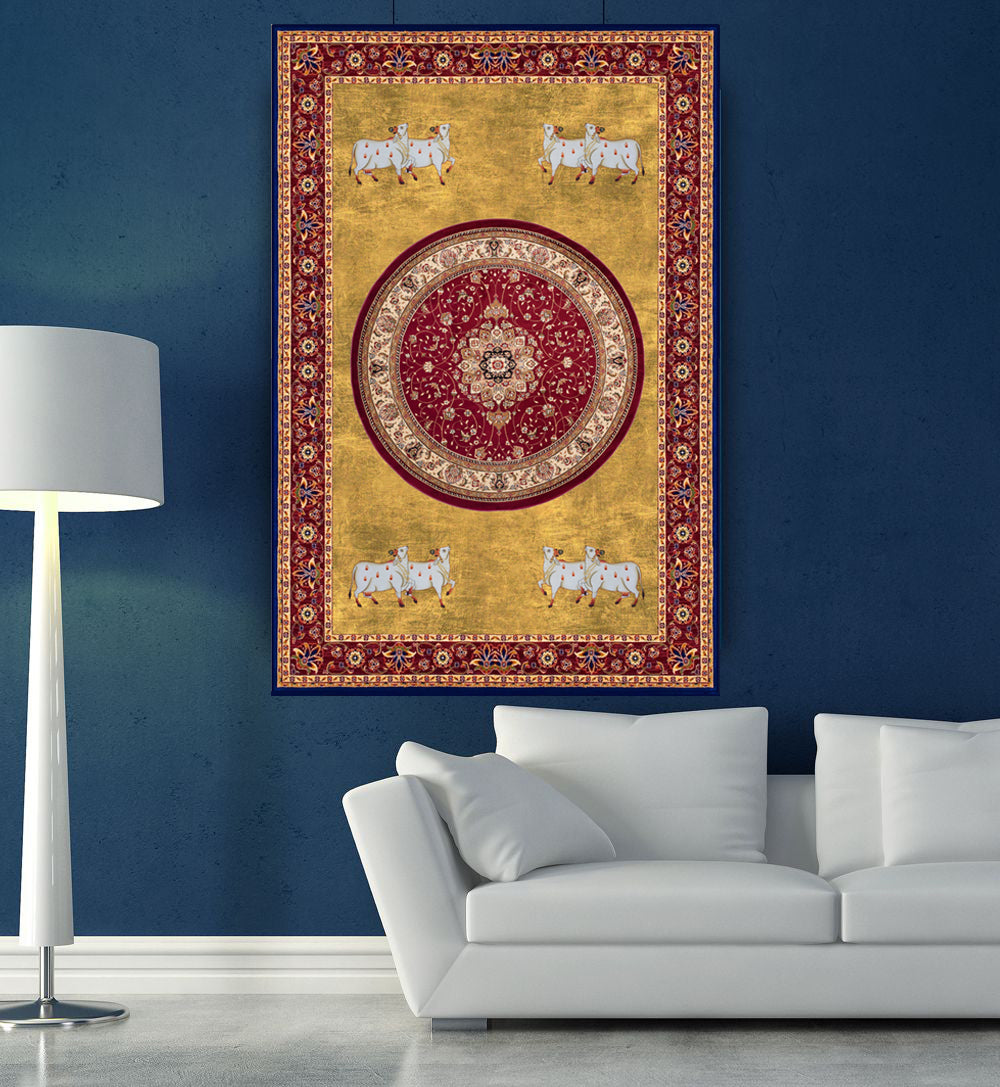 Mandala Pichwai Digital Wall Art