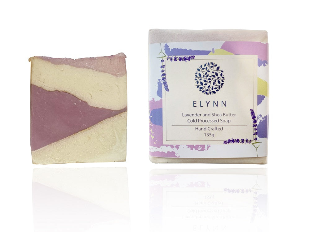 Lavender & Shea Butter Cold Processed Soap