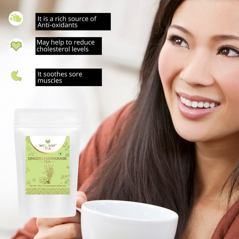 Oolong Lemongrass Antioxidant Herbal Tea