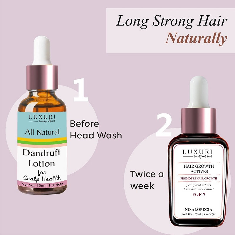 Hair Growth & Hair Fall Control Regime Combo Pack