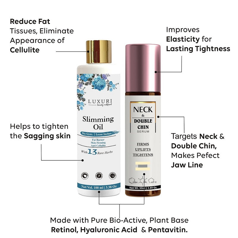 Perfect Shape Up Combo II Belly Fat & Face Slimming Regime