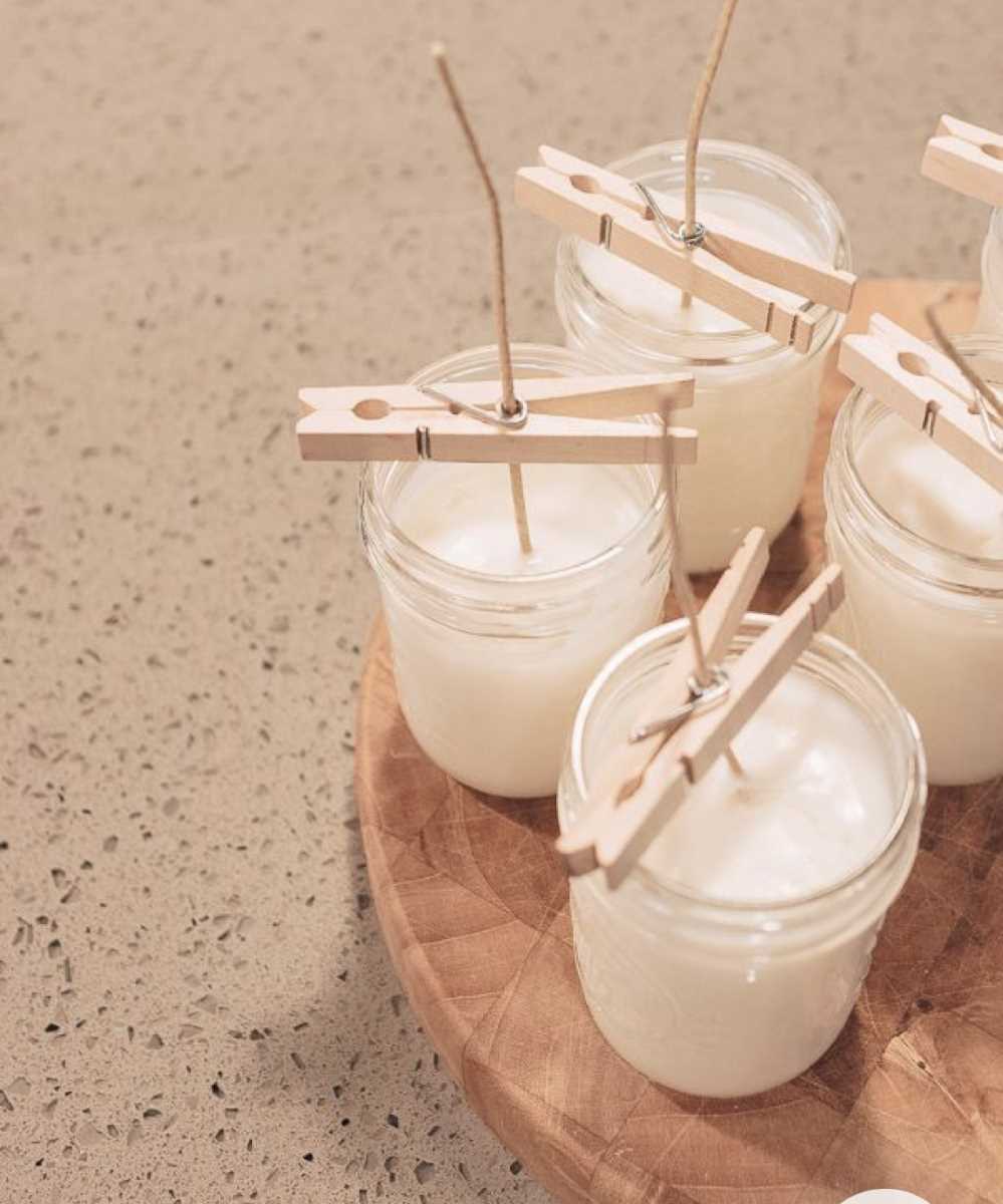 Scented Mason Jar Soy Wax Candle