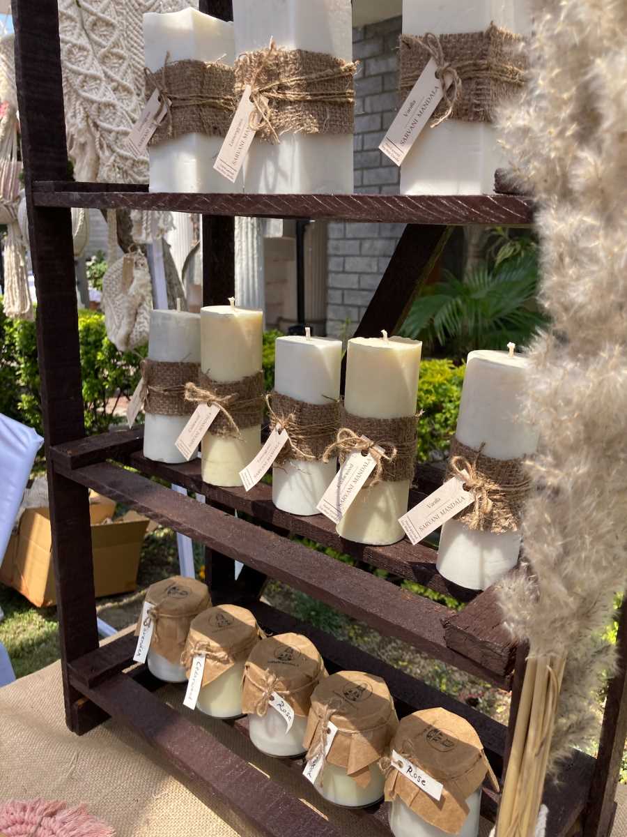 Scented Mason Jar Soy Wax Candle